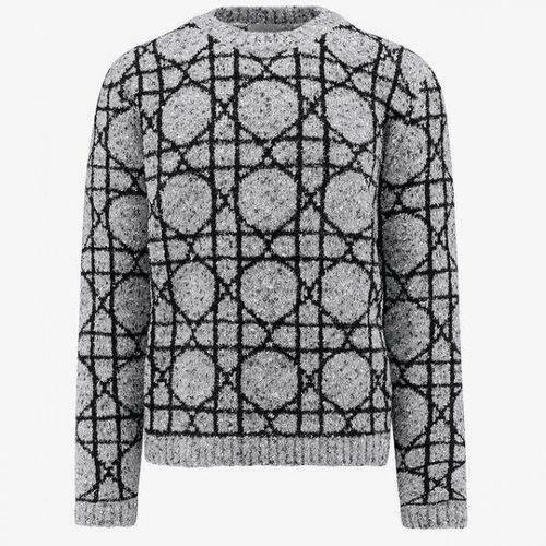 디올 스웨터 483M643AT804 889 GRAY DOM - Christian Dior