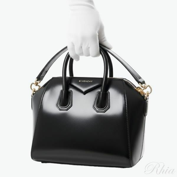 지방시 카프 레더 미니 안티고나 토트백 BB5148B2AT 001 - Givenchy