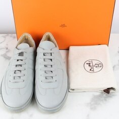 에르메스 부메랑 H 로고 스니커즈 그레이 43.5(285) 썸네일 1