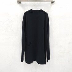 [럭스유] (새상품) 3 / 발렌시아가 메종 BB 로고 프린팅 오버 롱 슬리브 티셔츠 썸네일 1