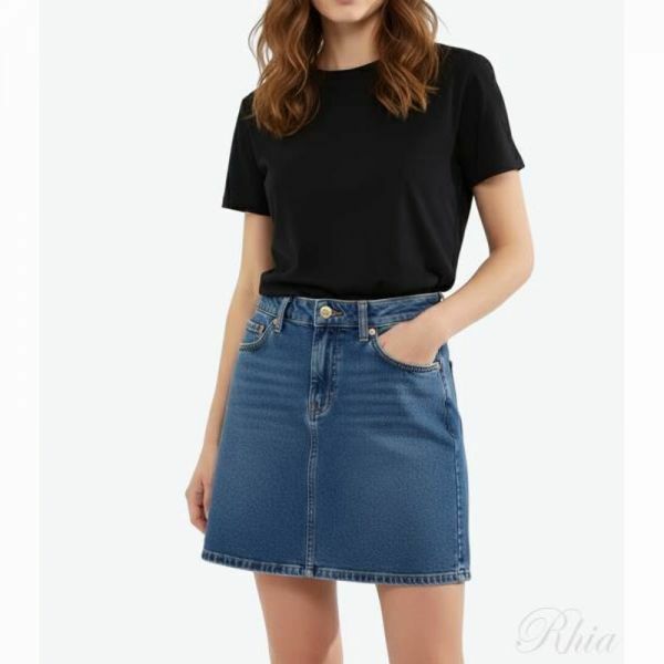 아페쎄 주페 스탠다드 COGZU F06094 IAL 데님 스커트 - A.P.C.