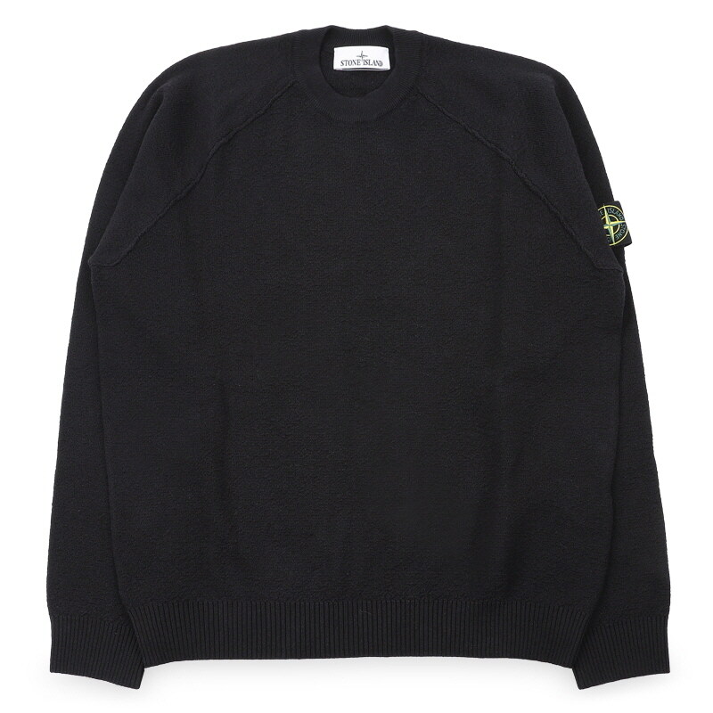 디몬트 스톤 남성 와펜 패치 래글런 코튼 니트(네이비) L1S15 5100020 S01B9 V0020 - Stone Island