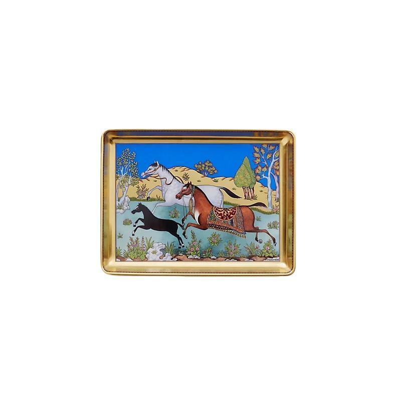 에르메스 슈발 Cheval d'Orient 트레이 스몰 모델 P009889P - Hermes