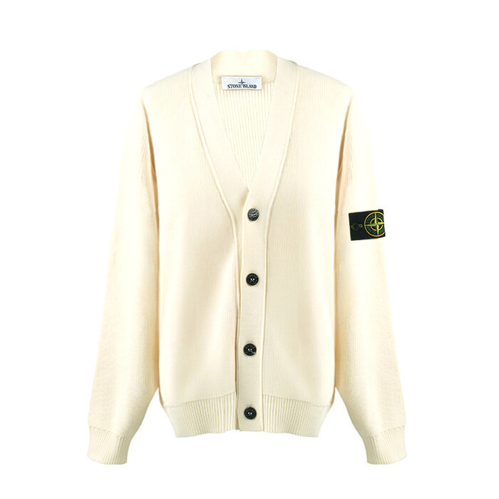 [로로모다] 스톤아일랜드 와펜 패치 남성 가디건 / S155100009-S00D8-V0093 - Stone Island