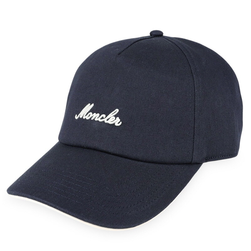 디몬트 몽클레어 공용 레터링 자수 로고 볼캡(네이비) 3B00007 00618 776 - Moncler