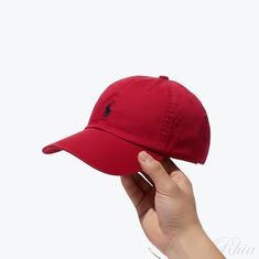 폴로랄프로렌 26SS 포니로고 자수 치노 캡 710548524002 썸네일 1
