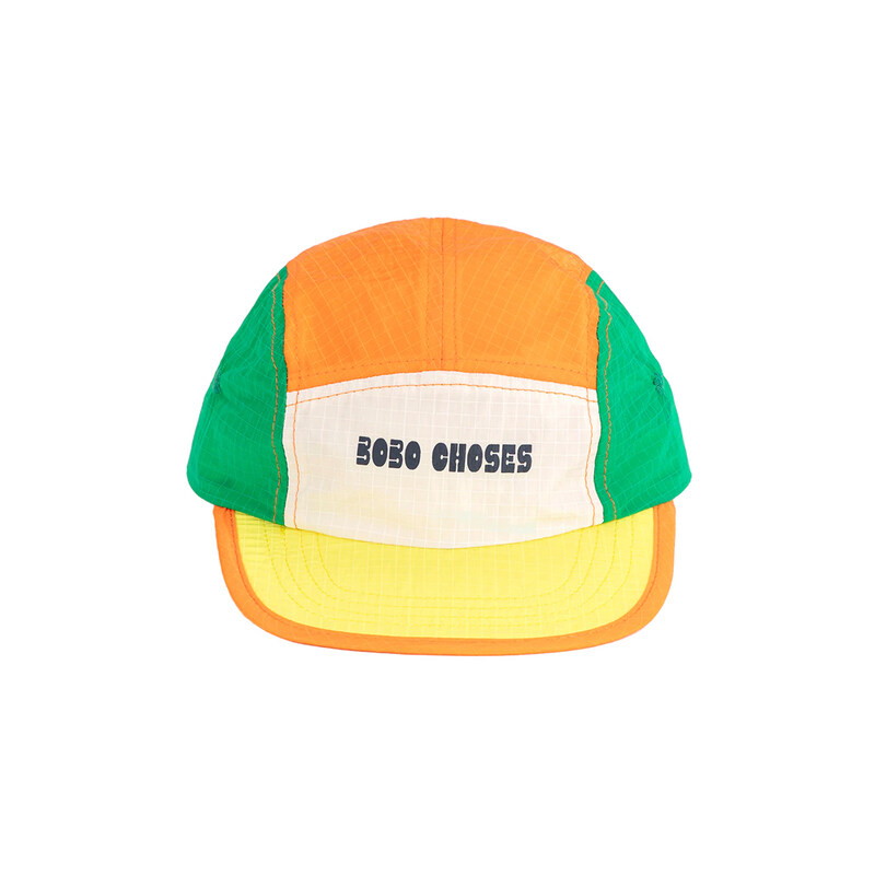 키즈 컬러블록 테크닉 캡모자 멀티 B126AI016 991 - Bobo Choses