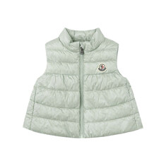 키즈 히바 질레 HIVA GILET 로고 패딩 베스트 그린 1A000 19 597YF 91Z 썸네일 1