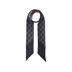 26SS GG 실크 넥보우 블랙 812250 3G001 1060 썸네일 2
