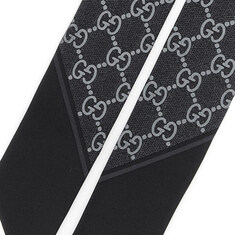 26SS GG 실크 넥보우 블랙 812250 3G001 1060 썸네일 3