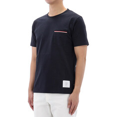 국내배송 26SS 톰브라운 삼선 포켓 반팔 티셔츠 MJS010A 01454 415 썸네일 2