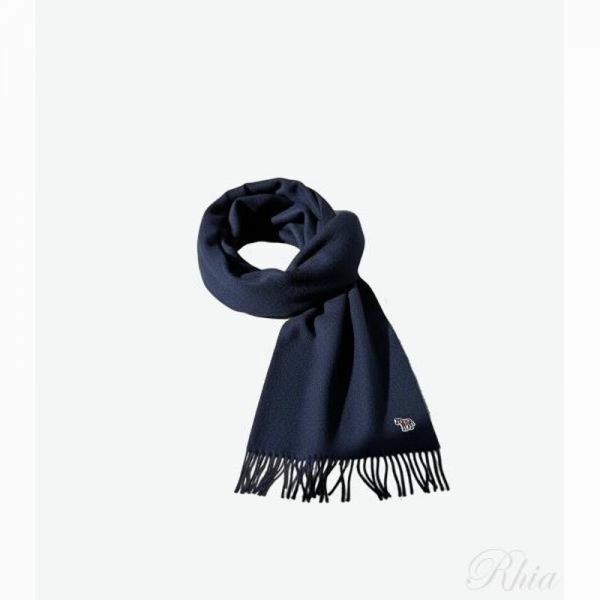 폴스미스 25FW 지브라 패치 램스울 스카프 M1A 150K PZEBRA 47 - Paul Smith