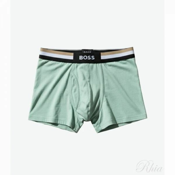 휴고보스 26SS 쓰리 팩 of 트렁크 in a 모이스처 위킹 코튼 블렌드 50516542 982 3 - Hugo Boss