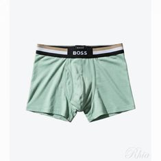 휴고보스 26SS 쓰리 팩 of 트렁크 in a 모이스처 위킹 코튼 블렌드 50516542 982 3 썸네일 1