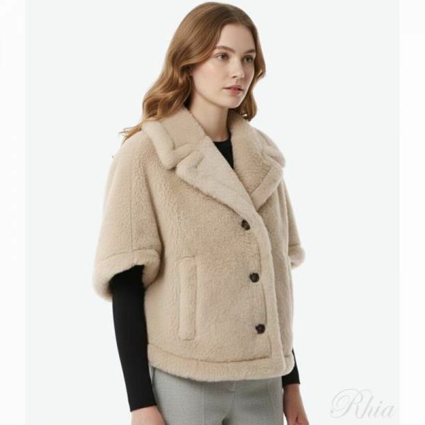 막스마라 26SS 코르비노1 테디 케이프 14731181 029 14731181600 - Max Mara