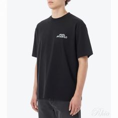 악셀아리가토 26SS 티셔츠 A3870002 블랙 소렌 썸네일 1
