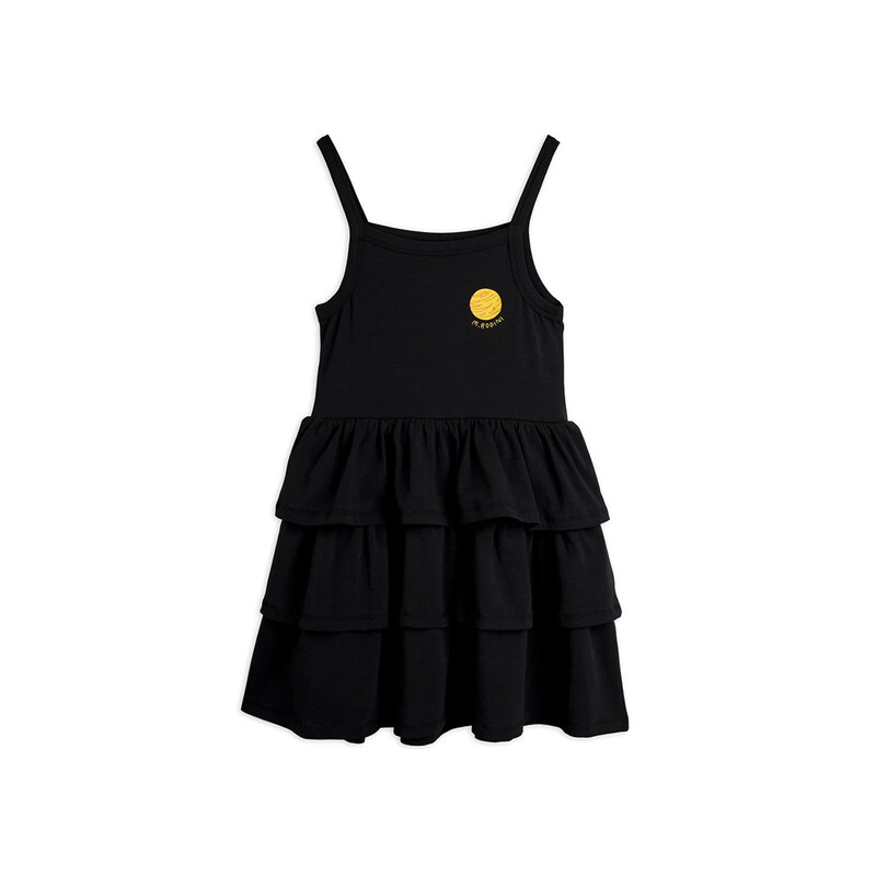 키즈 플래닛 탱크 원피스 블랙 26250102 99 - Mini Rodini