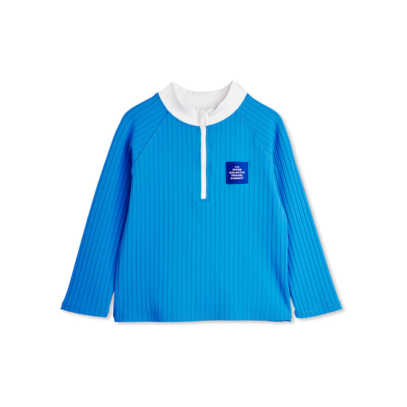 키즈 트래블에이전시 패치 UV 래쉬가드 블루 26280108 60 - Mini Rodini