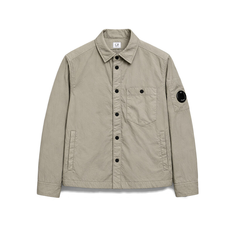 키즈 여성 렌즈 와펜 크롬-R 패딩셔츠 자켓 도브그레이 20CKOW101C 00L3C00 904 - CP company