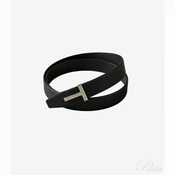 톰포드 26SS 그레인 가죽 T 아이콘 벨트 40mm TB178 LCL236S 유나 - Tom Ford