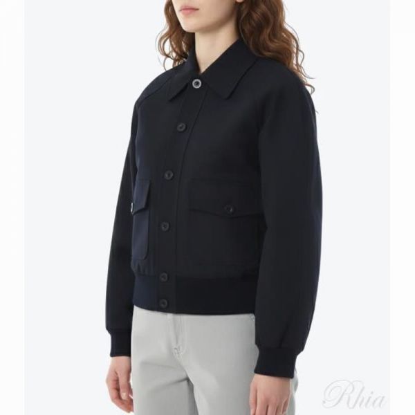 아페쎄 26SS 블루종 자켓 위드 래글런 슬리브 COHKX F32026 IAK 레글런 - A.P.C.