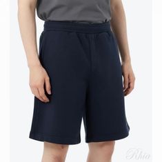 악셀아리가토 베이스 스웨트 쇼츠 A2973001 네이비 썸네일 1