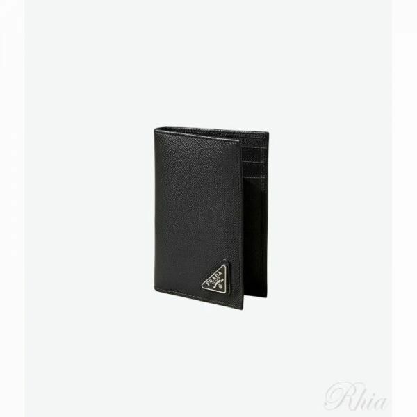 프라다 26FW 사피아노 트라이앵글 카드지갑 2MC101 QHH F0002 - Prada