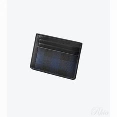 버버리 체크 머니 클립 카드 케이스 8073285 지갑 썸네일 1