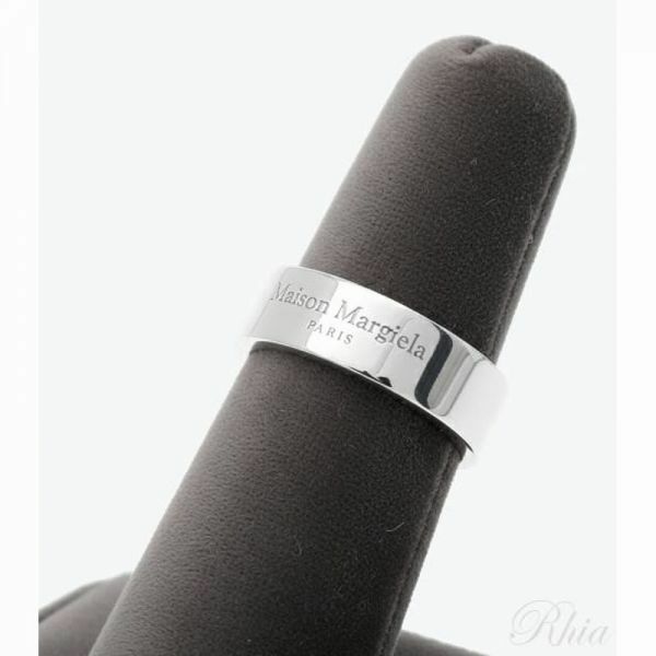 메종 마르지엘라 26SS 로고 와이드 링 6 5mm SM1UQ0124 P8865 102 - Maison Margiela