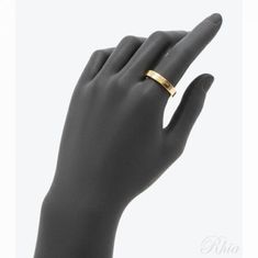 메종 마르지엘라 26FW 로고 링 4mm SM1UQ0123 P8865 202 썸네일 1