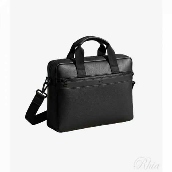 휴고보스 26SS 스택 로고 브리프케이스 50547428 001 서류 케이스 - Hugo Boss