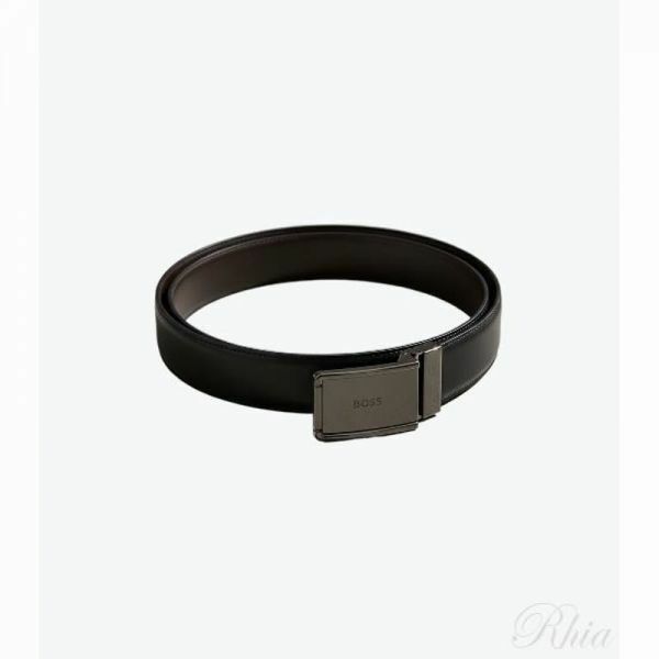 휴고보스 26SS 리버서블 레더 벨트 50558740 002 - Hugo Boss