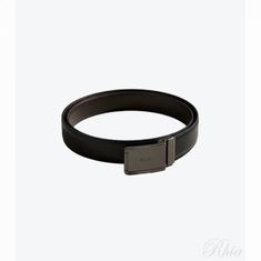 휴고보스 26SS 리버서블 레더 벨트 50558740 002 썸네일 1