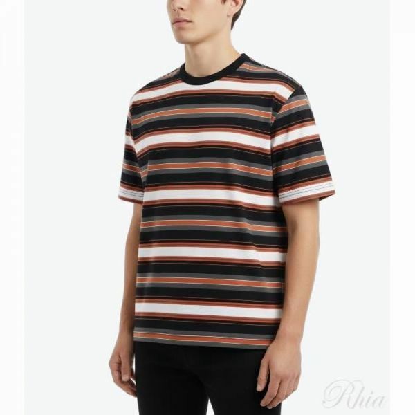 폴스미스 26SS 스트라이프 캐주얼 핏 반팔 티셔츠 M2R 220X V22564 79 - Paul Smith