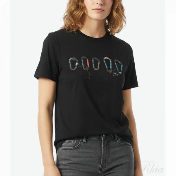 폴스미스 26SS 카라비너 프린트 레귤러 핏 반팔 티셔츠 M2R 011R VP5617 79 - Paul Smith