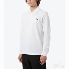 폴스미스 지브라 와펜 폴로 셔츠 M2R 115L PZEBRA 01 썸네일 1