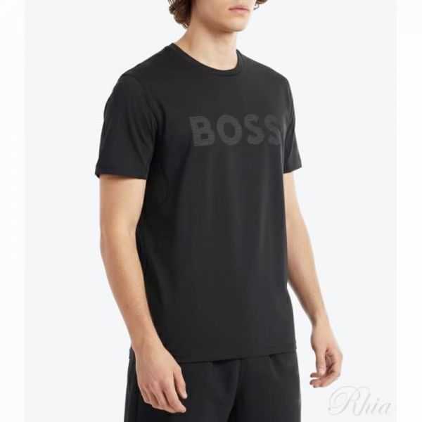 휴고보스 26SS 모이스처 매니지먼트 엑티브 티셔츠 50531244 001 반팔 - Hugo Boss