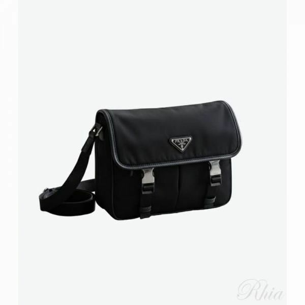 프라다 26FW 리나일론 사피아노 가죽 숄더백 2VD769 XLO 2DMH F0002 - Prada