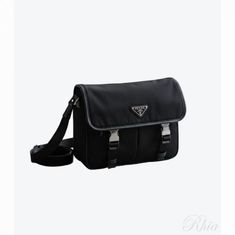 프라다 26FW 리나일론 사피아노 가죽 숄더백 2VD769 XLO 2DMH F0002 썸네일 1