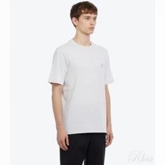브루넬로 쿠치넬리 26SS 반팔 티셔츠 M0B131328G CKP33 썸네일 1