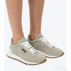브루넬로 쿠치넬리 스웨이드 스니커즈 MZSFG2110 C2657 썸네일 1