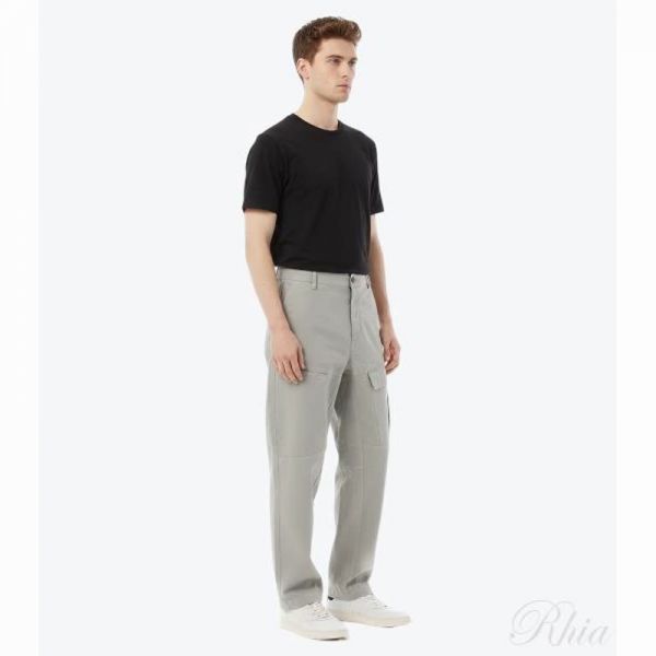 CP컴퍼니 스트레치 새틴 루즈 카고 팬츠 19CMPA067A 005529G 331 - CP company