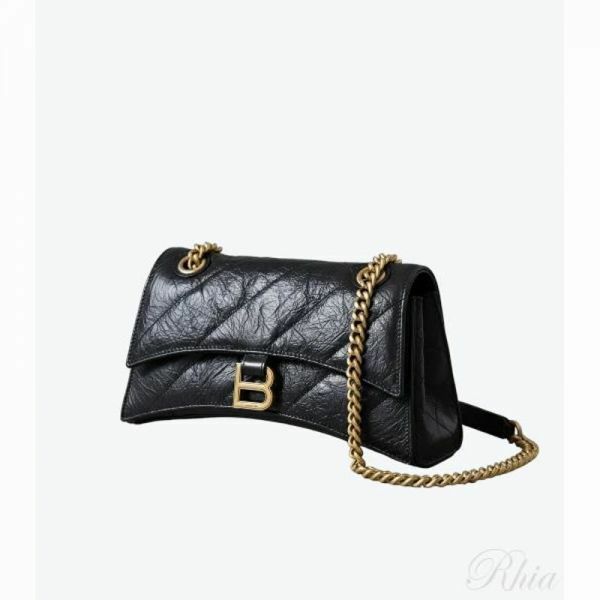 발렌시아가 크러쉬 스몰 체인 백 716351 210J1 1000 - Balenciaga