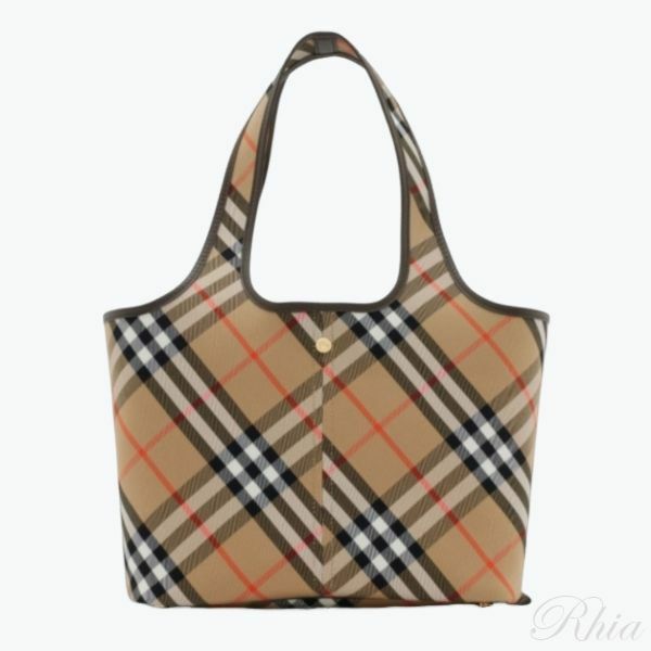 버버리 스몰 체크 토트 8094685 토트백 - Burberry
