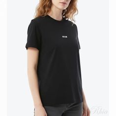 MSGM 26SS 마이크로 로고 반팔 티셔츠 2000MDM500 200002 99 썸네일 1