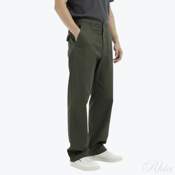 엔지니어드 가먼츠 퍼티그 팬츠 B 올리브 코튼 브러쉬드 HB 24F1F004 PS304 BZ006 - Engineered Garments