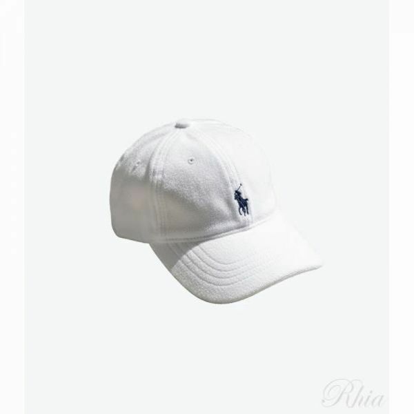 폴로랄프로렌 코튼 테리 포니 로고 캡 710935224003 - Polo Ralph Lauren