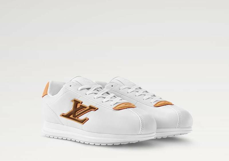 [백화점 풀셋] 내일도착 루이비통 남자 화이트 LV 버터소프트 스니커즈 운동화 신발 L1AJAQ9 - Louis Vuitton