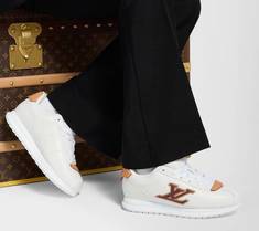 [백화점 풀셋] 내일도착 루이비통 남자 화이트 LV 버터소프트 스니커즈 운동화 신발 L1AJAQ9 썸네일 5