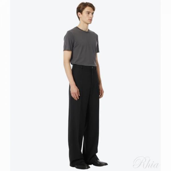 발렌시아가 26SS 턱시도 팬츠 857650 TNT39 1000 - Balenciaga